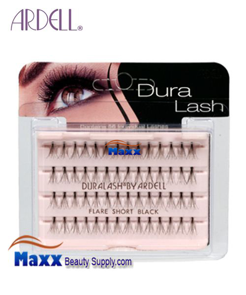4 Package - Ardell DuraLash Flare Individual Lashes - Short Black